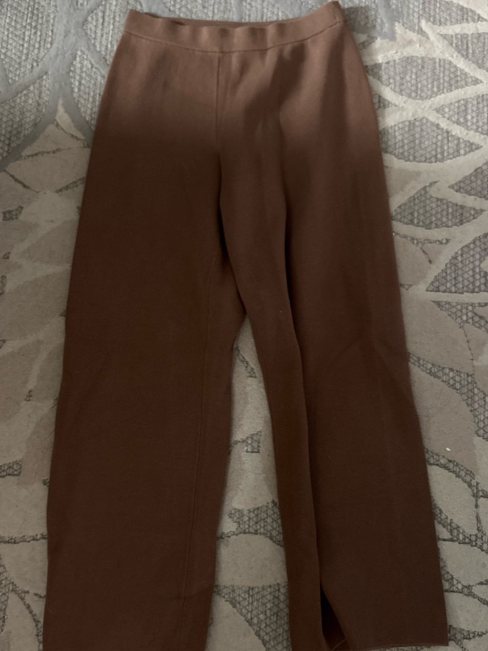 Uniqlo Brown Knit Pants